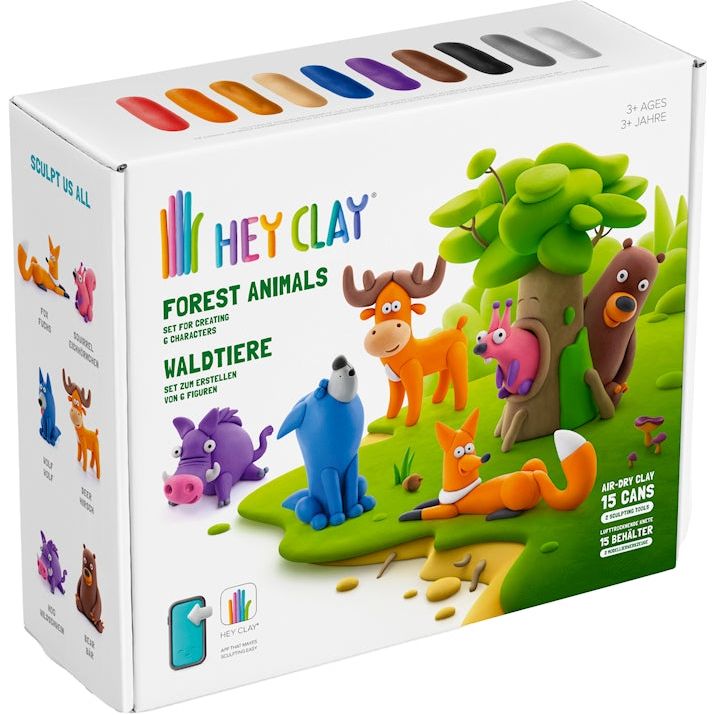 Hey Clay Waldtiere 15 Dosen