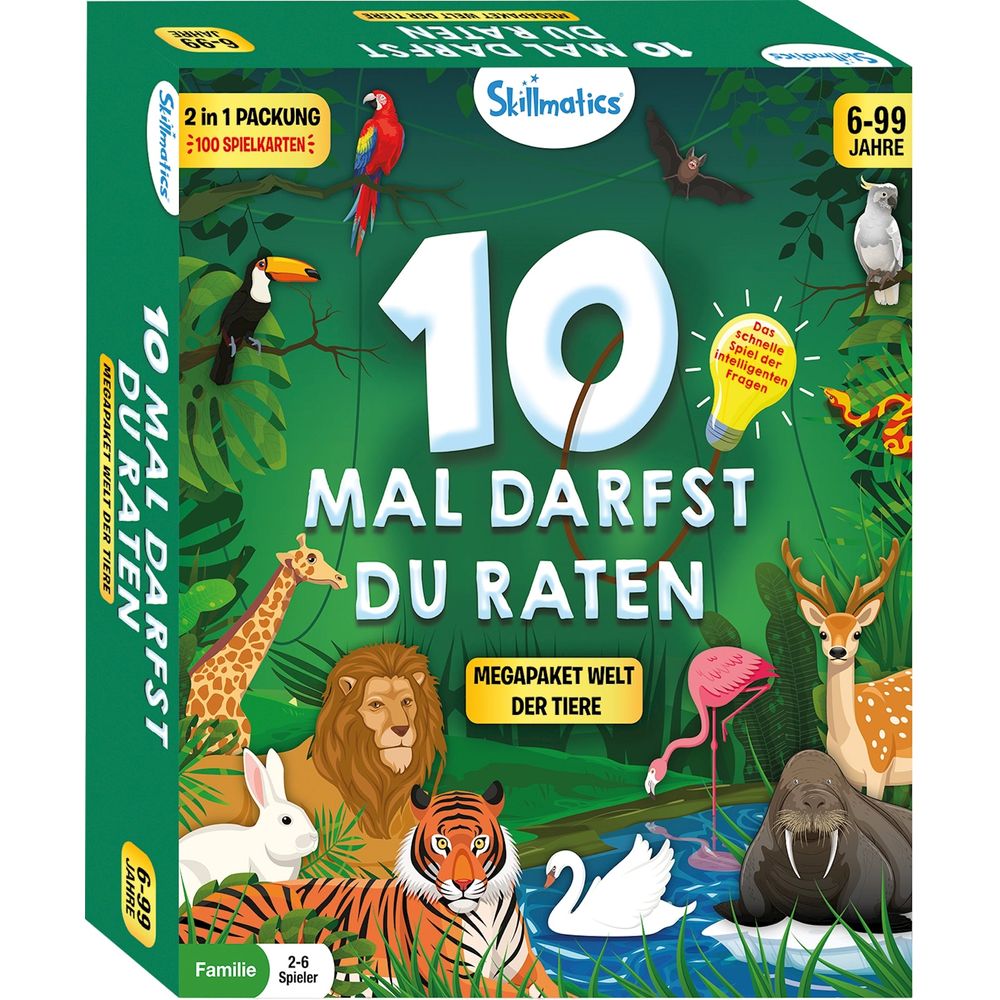 10 Mal raten Megaset Tiere