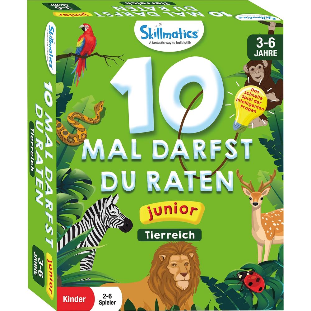 10 Mal raten Junior Tiere