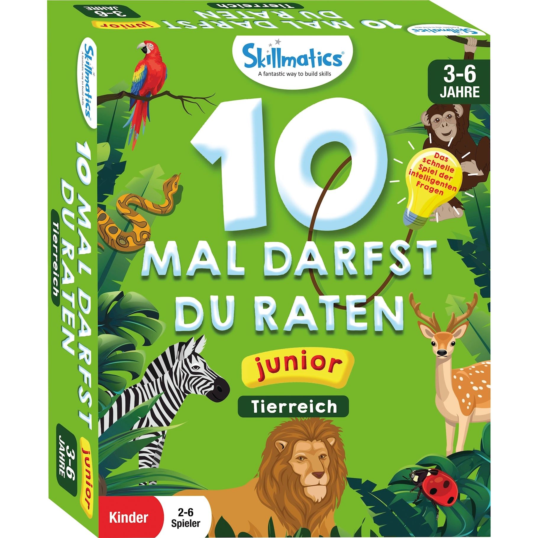 10 Mal raten Junior Tiere