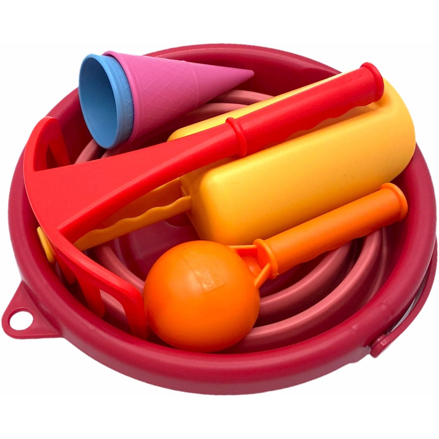 Sand Toys Faleimer-Set rot