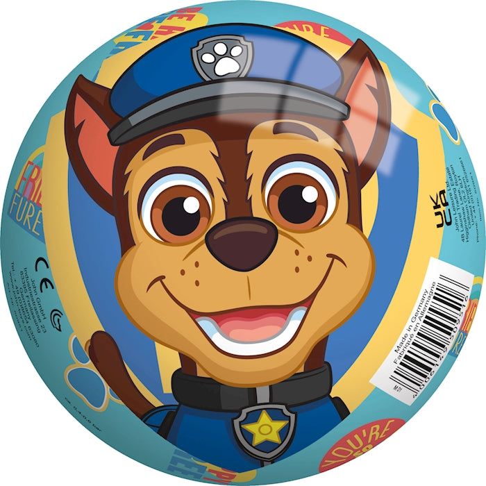 Ball Paw Patrol, ø 13 cm Vinylball mit Ventil
