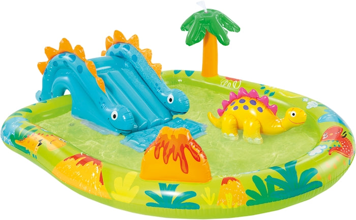 Intex Pool mit Rutsche Kleiner Dino 191x152x58 cm