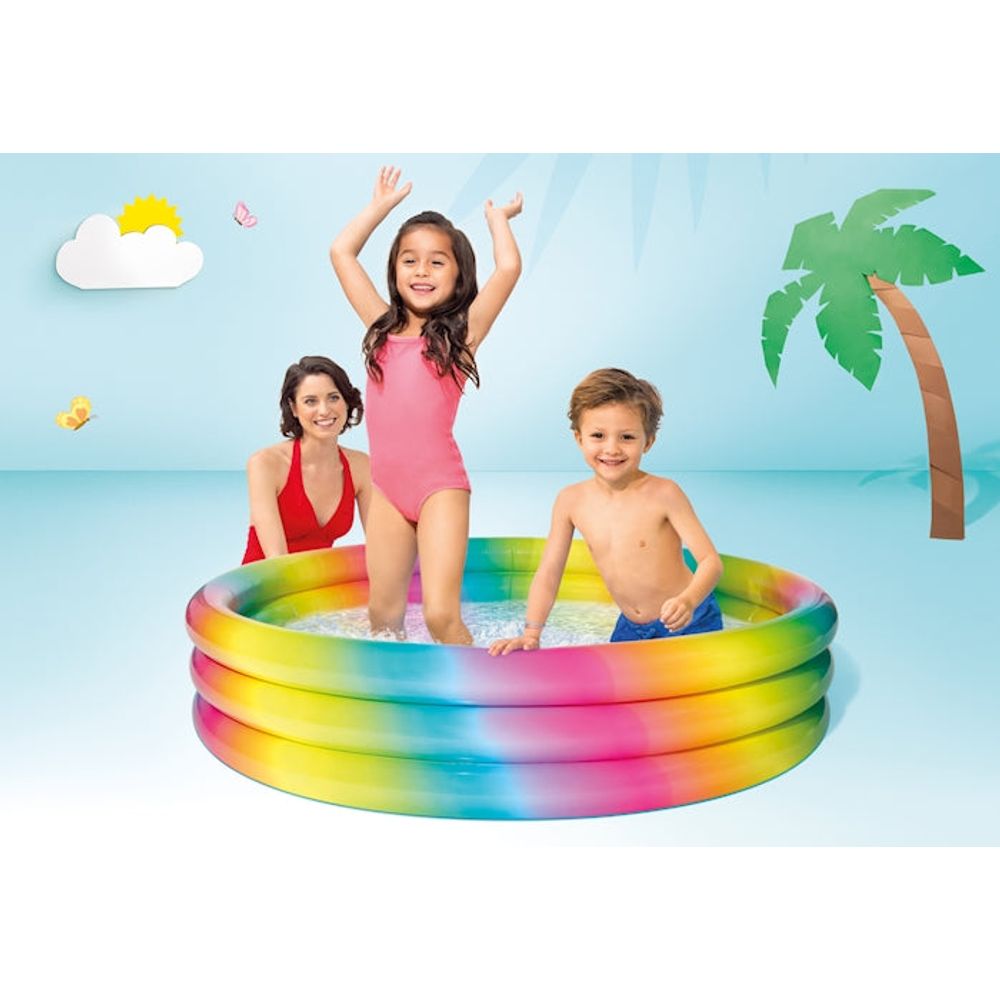 Intex Pool Rainbow Ombre 147x33 cm