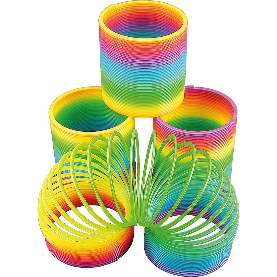 Spiralfeder Regenbogen XL