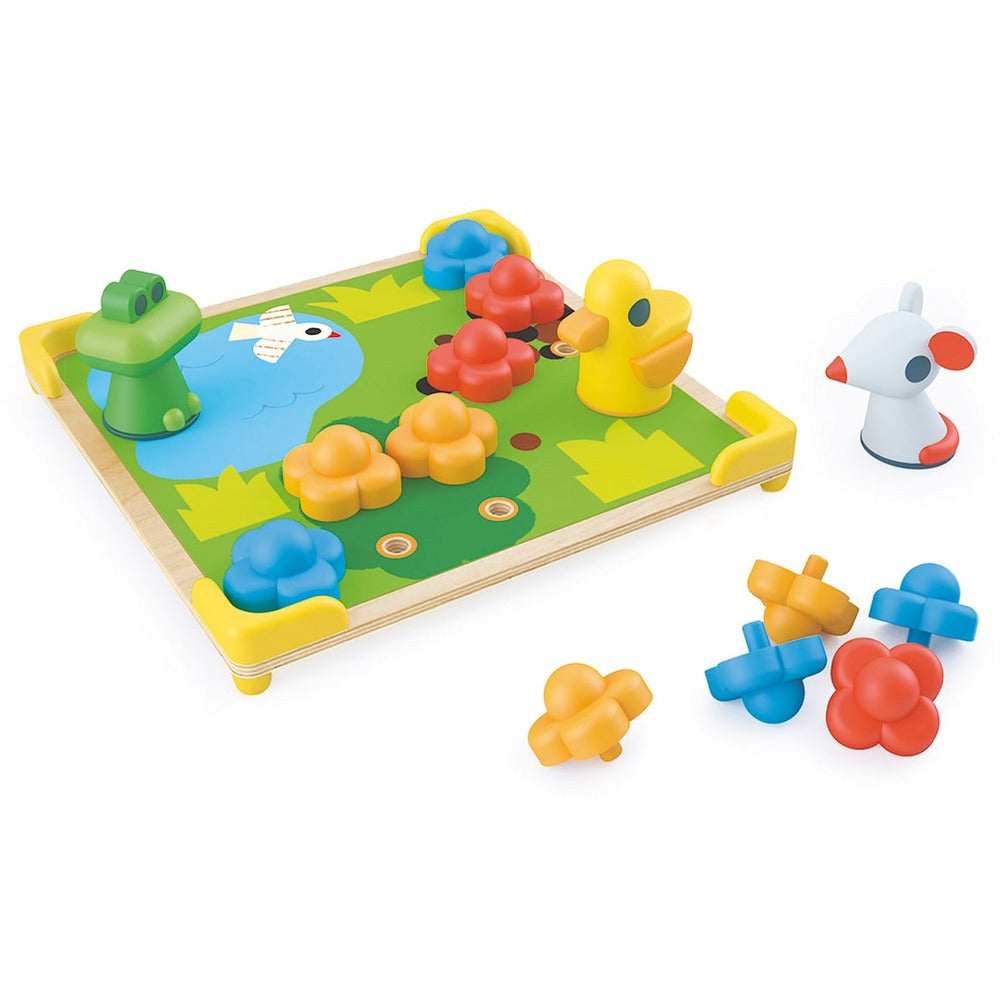 Djeco Lernspiel Mosaico Ducky & Co