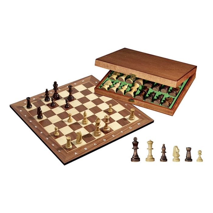 Profi-Turnierschachset - Feld 50 mm