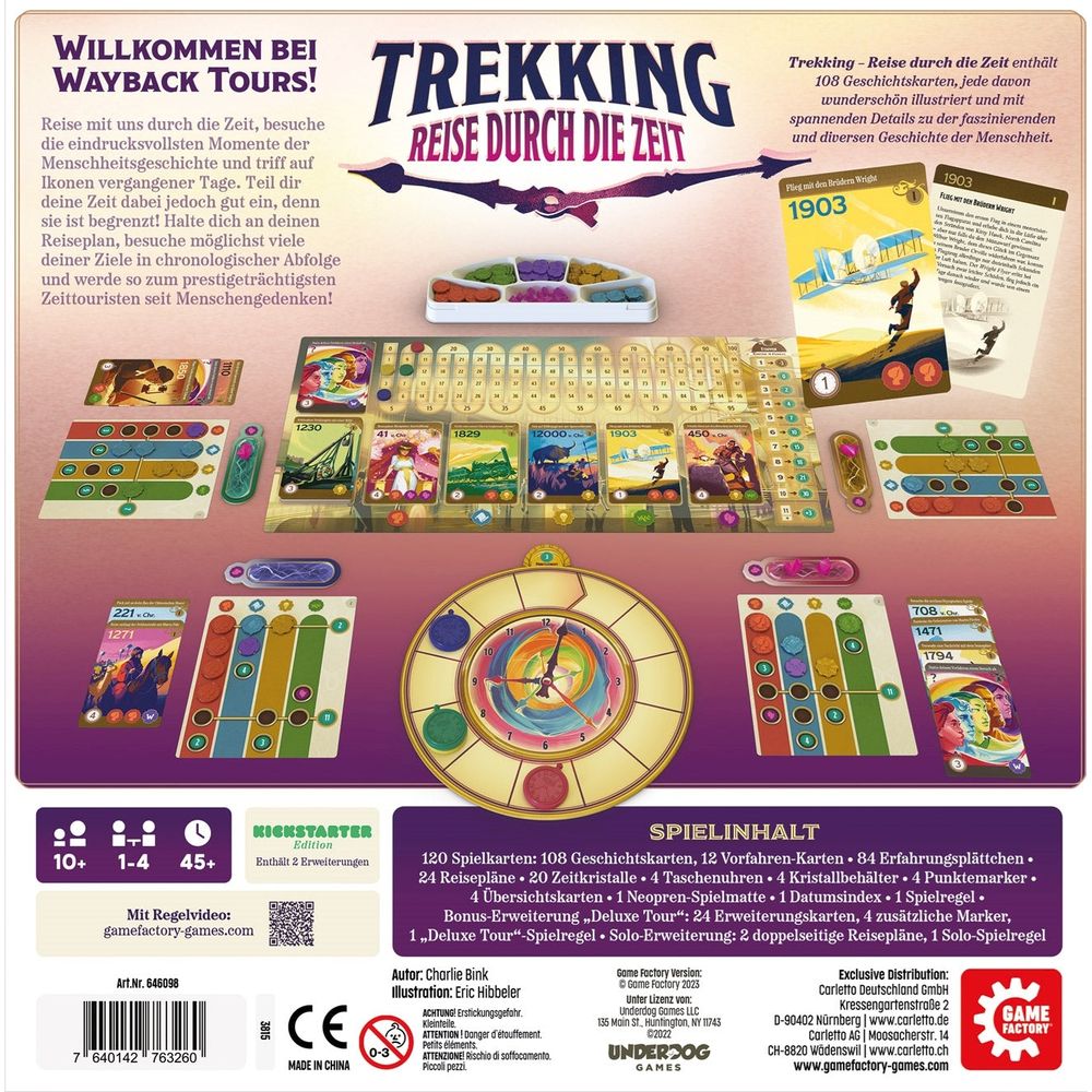 Game Factory Trekking - Reise durch die Zeit