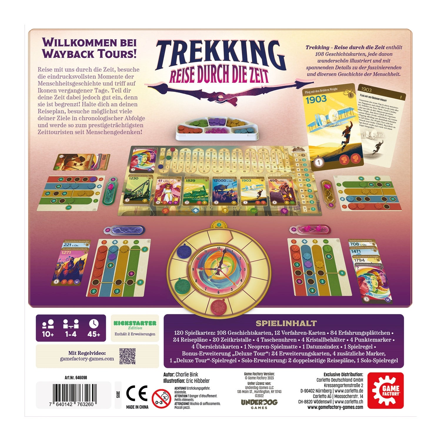 Game Factory Trekking - Reise durch die Zeit