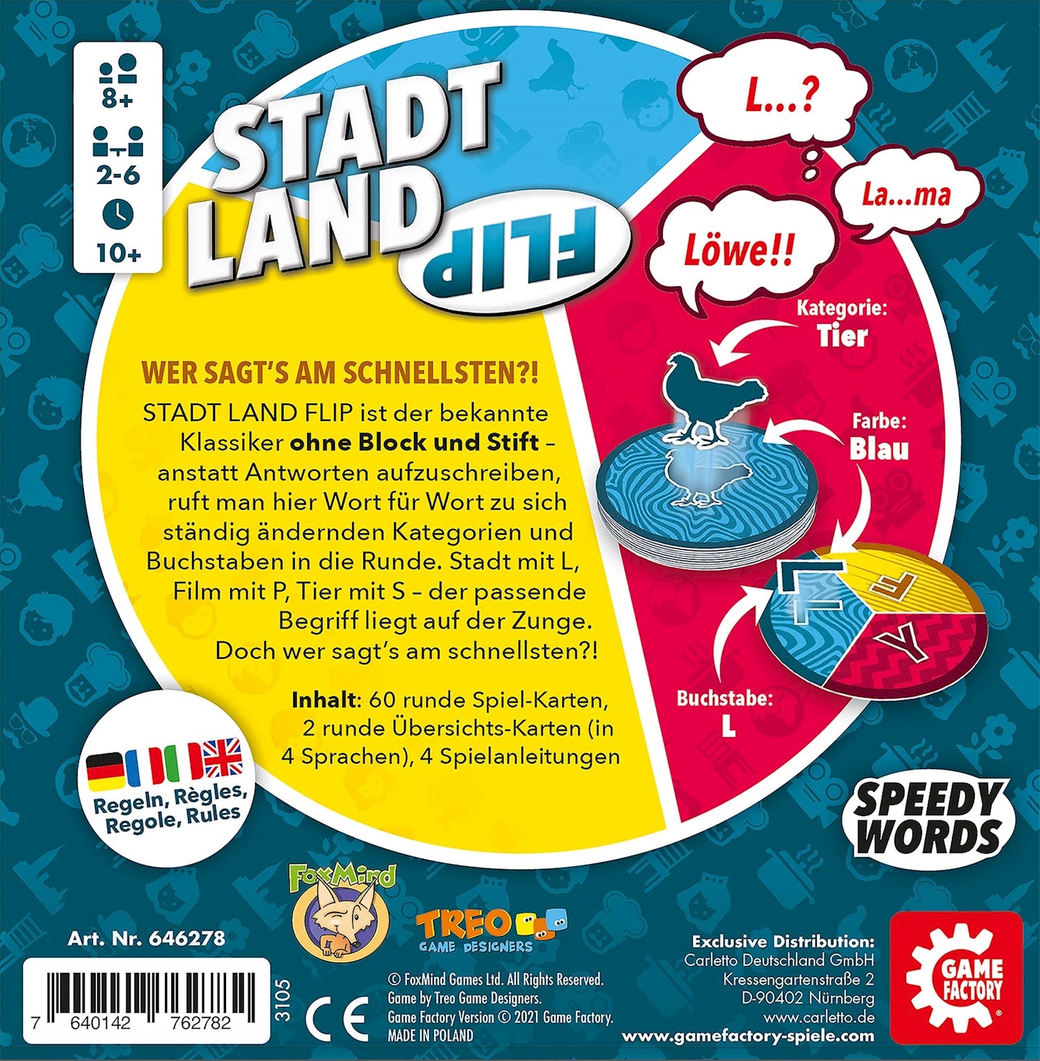 Game Factory Stadt Land Flip