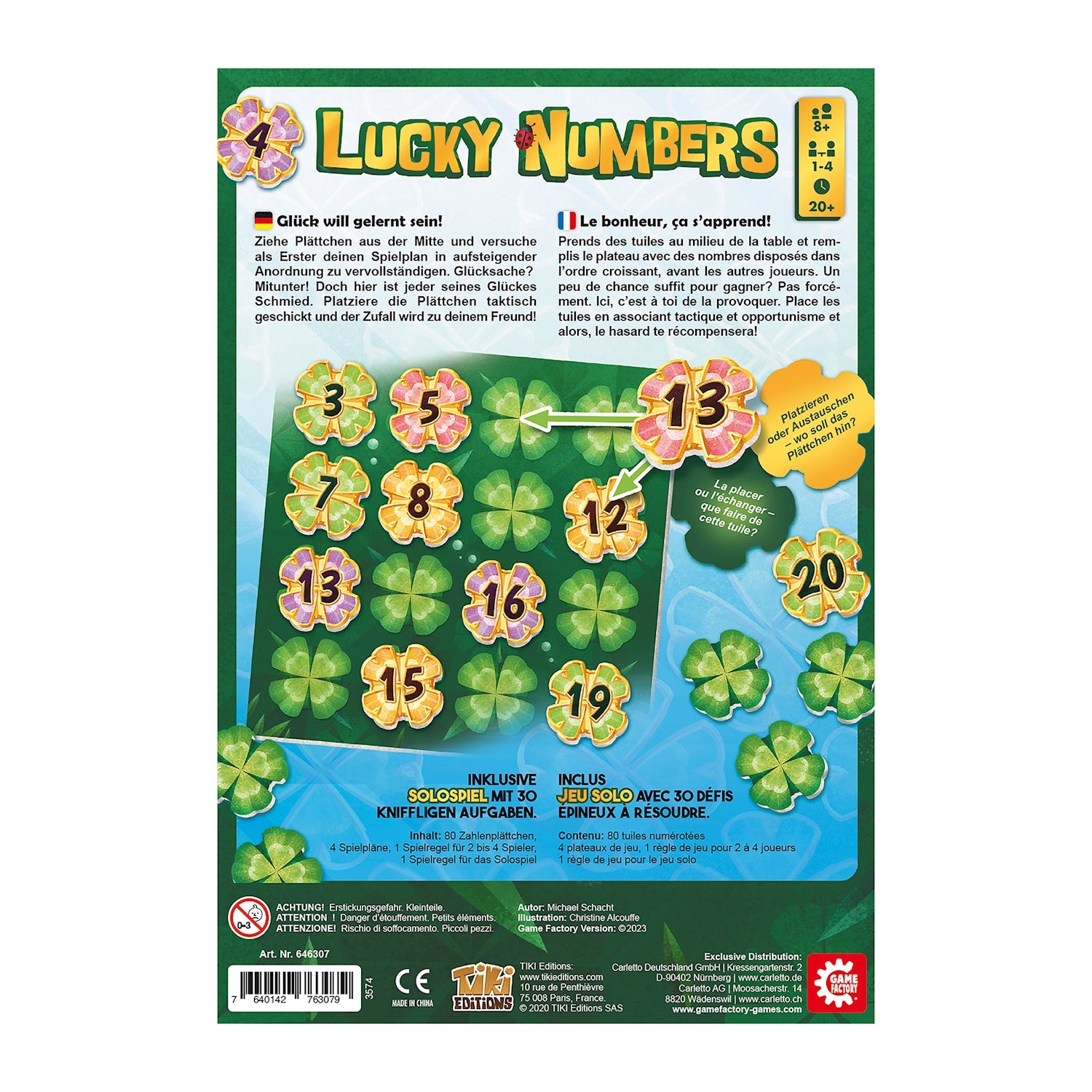 Game Factory Lucky Numbers