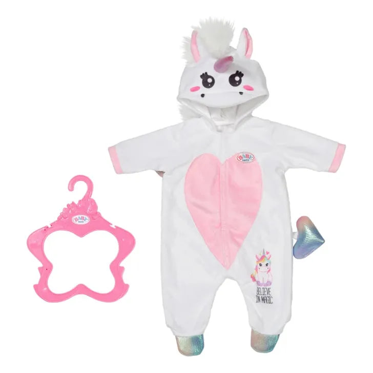 BABY born Einhorn Kuschelanzug