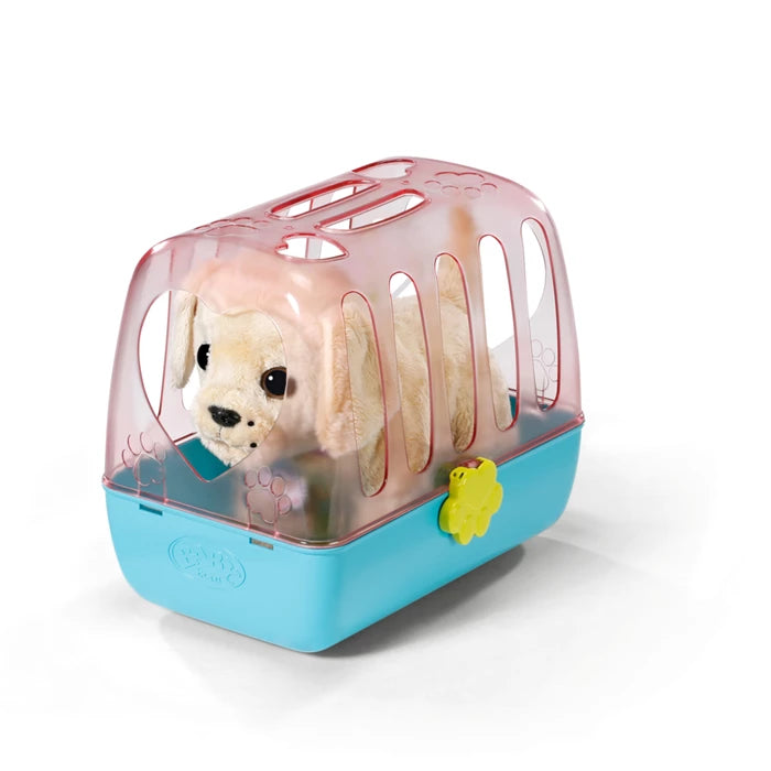 BABY born Mein Hund Lucky mit Transportbox
