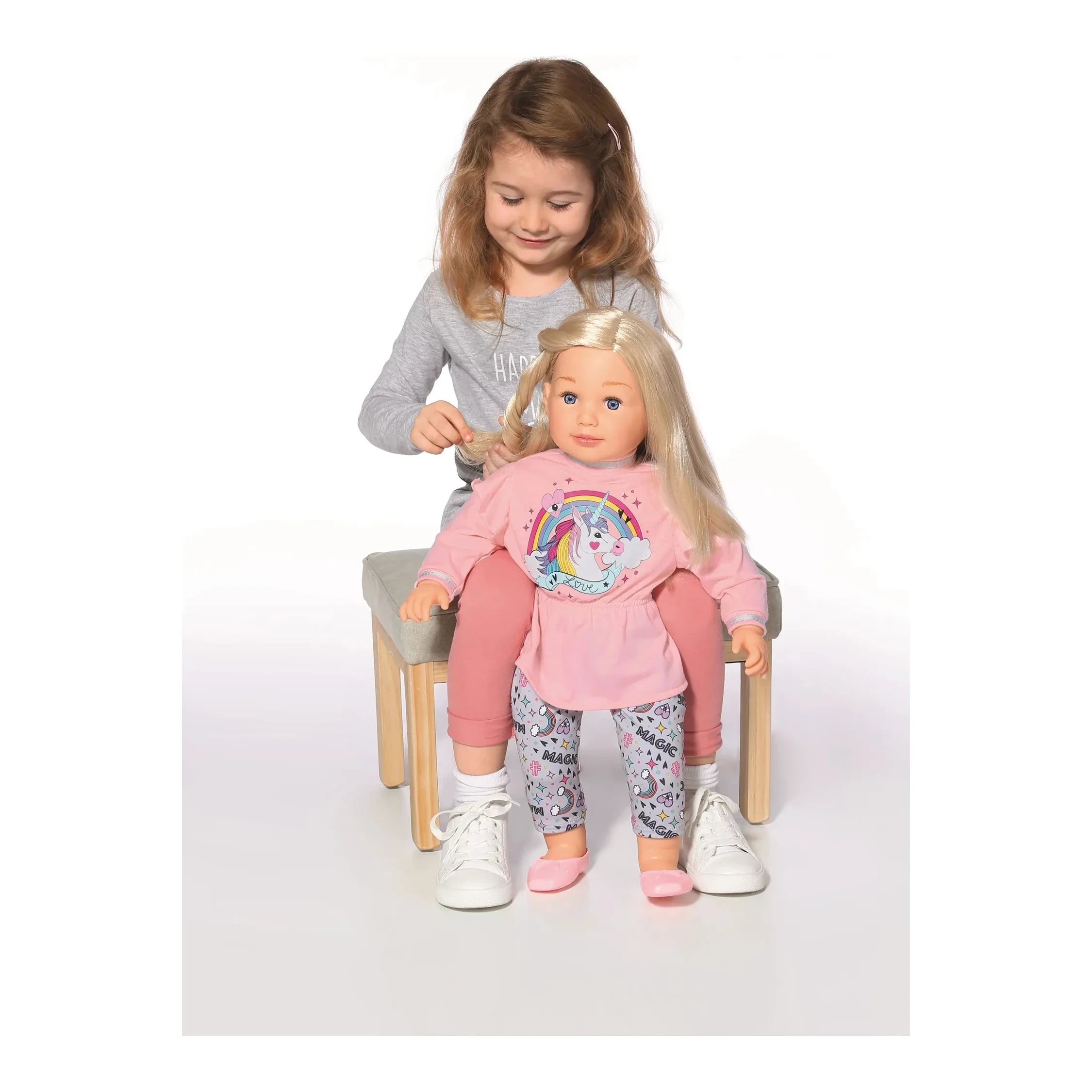 Zapf Creation Sally 63 cm blondes Haar