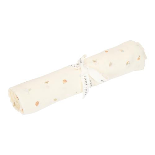 Little Dutch Swaddle muslin 120 x 120 cm Forest Treasures