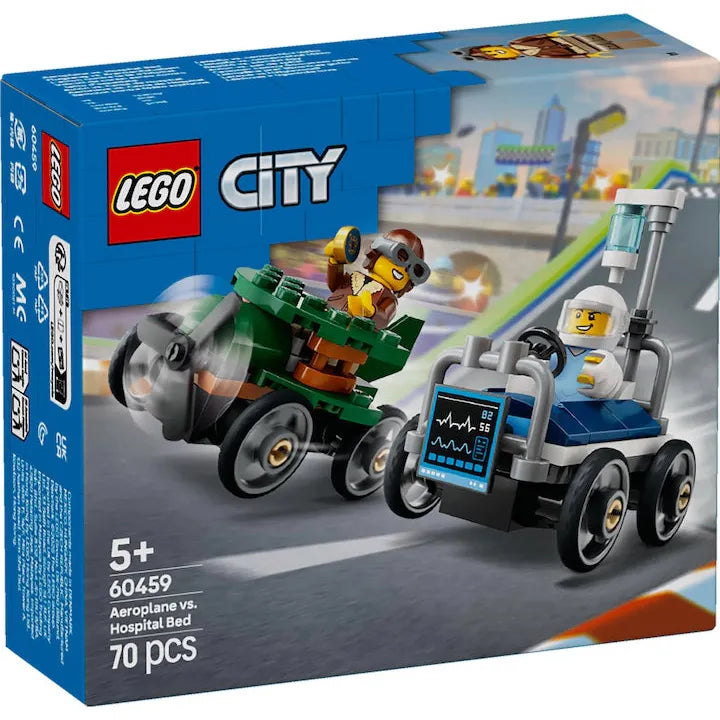 LEGO City Flugzeug vs. Krankenhausbett 60459