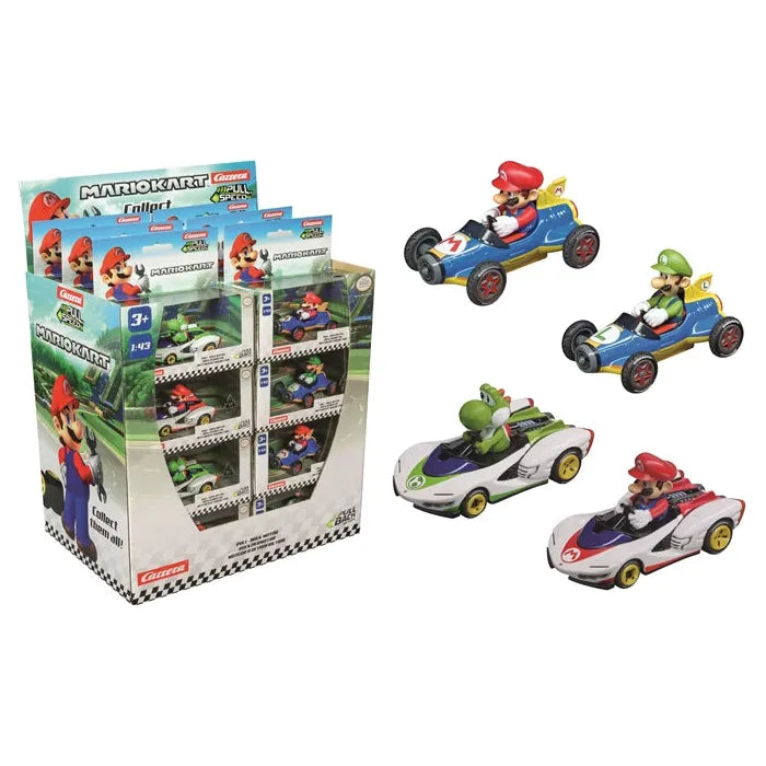Carrera Pull & Speed Mario K. Spec. Cars assortiert im Thekendisplay