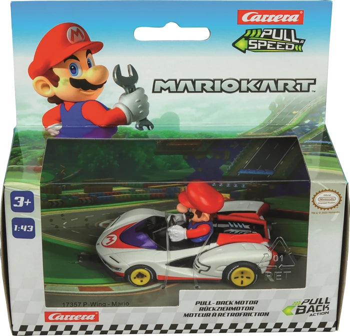 Carrera Pull & Speed Mario K. Spec. Cars assortiert im Thekendisplay