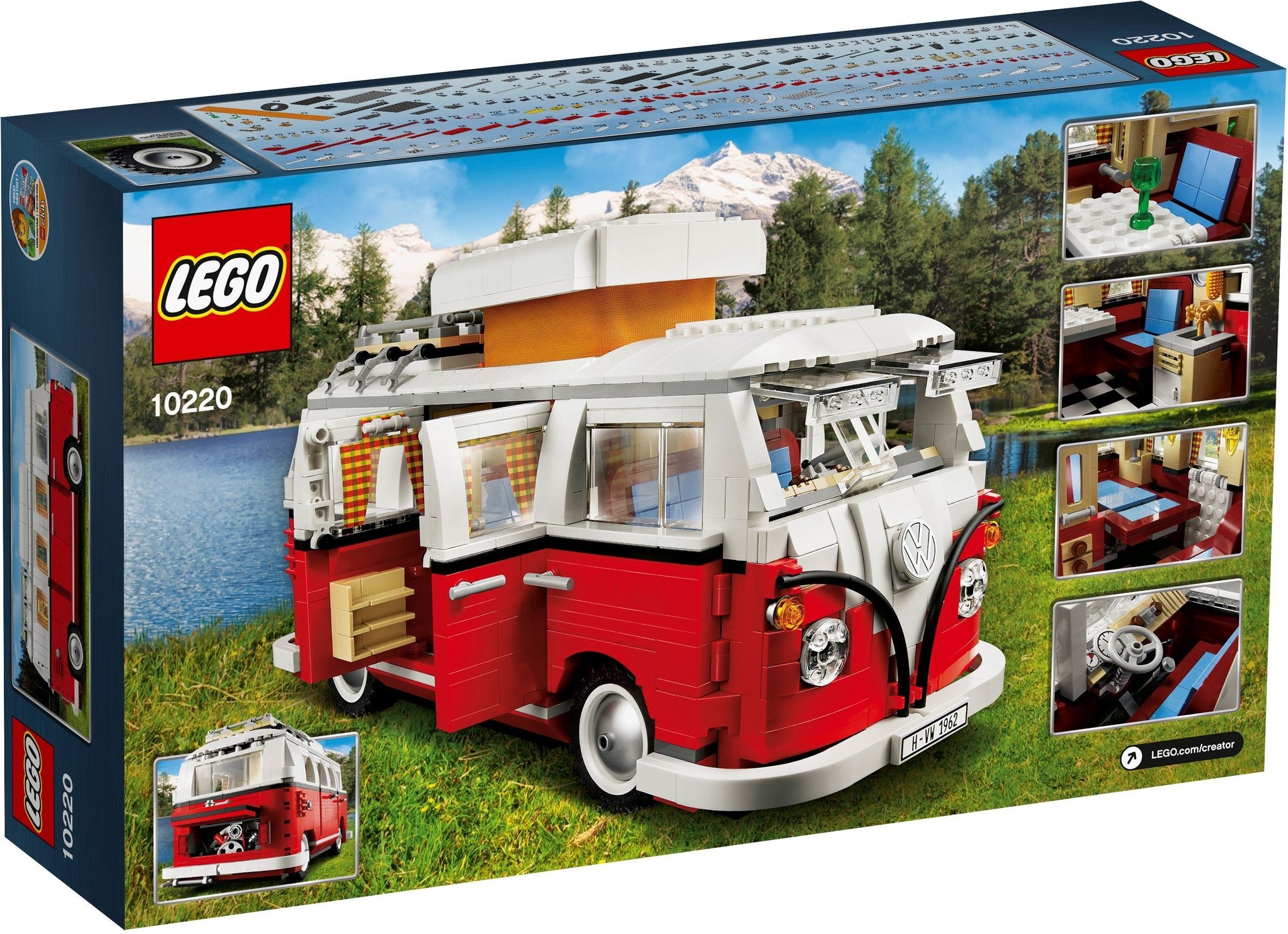LEGO Creator Le camping-car Volkswagen T1 10220