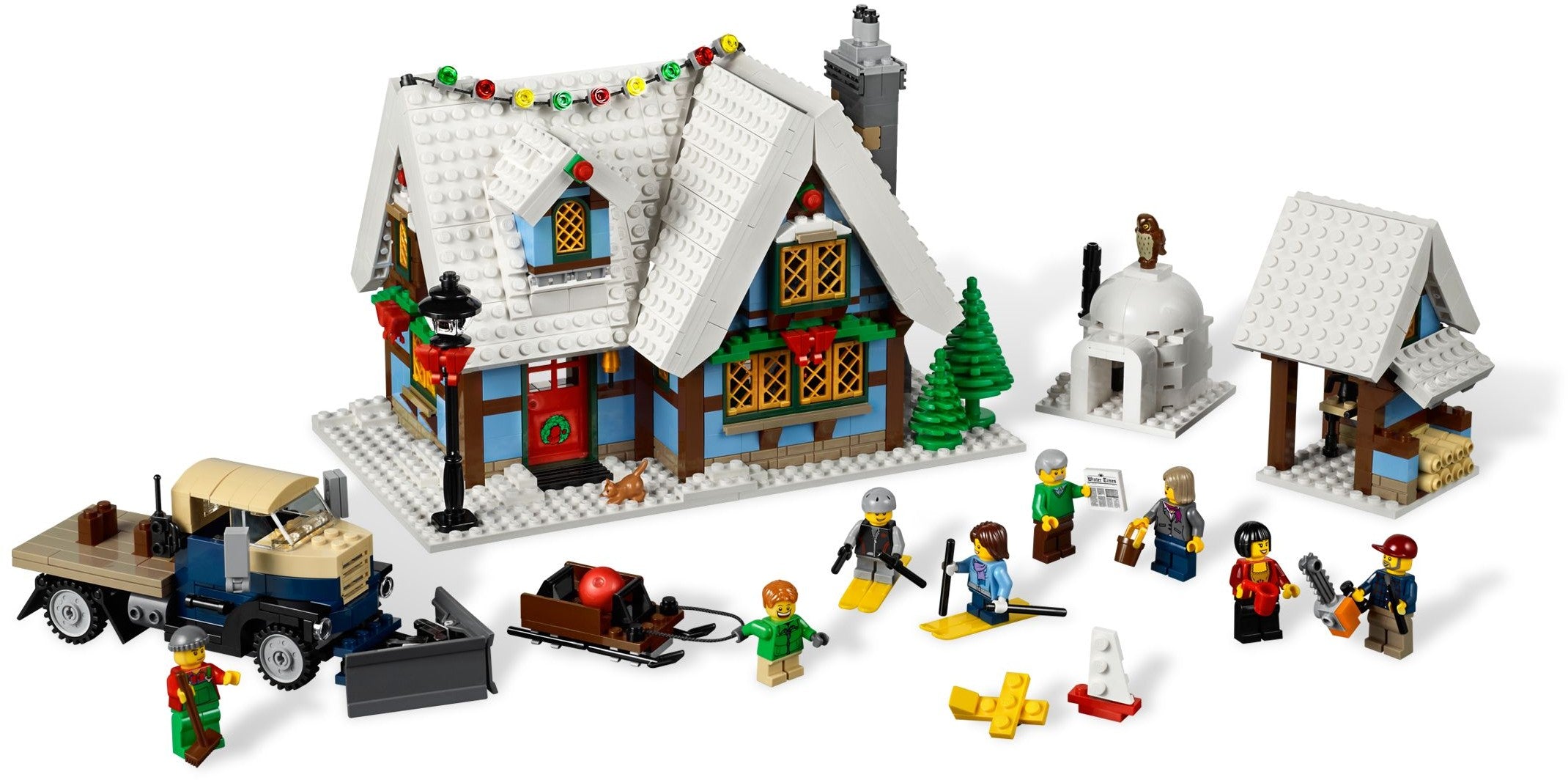 LEGO Creator Winterliche Hütte 10229