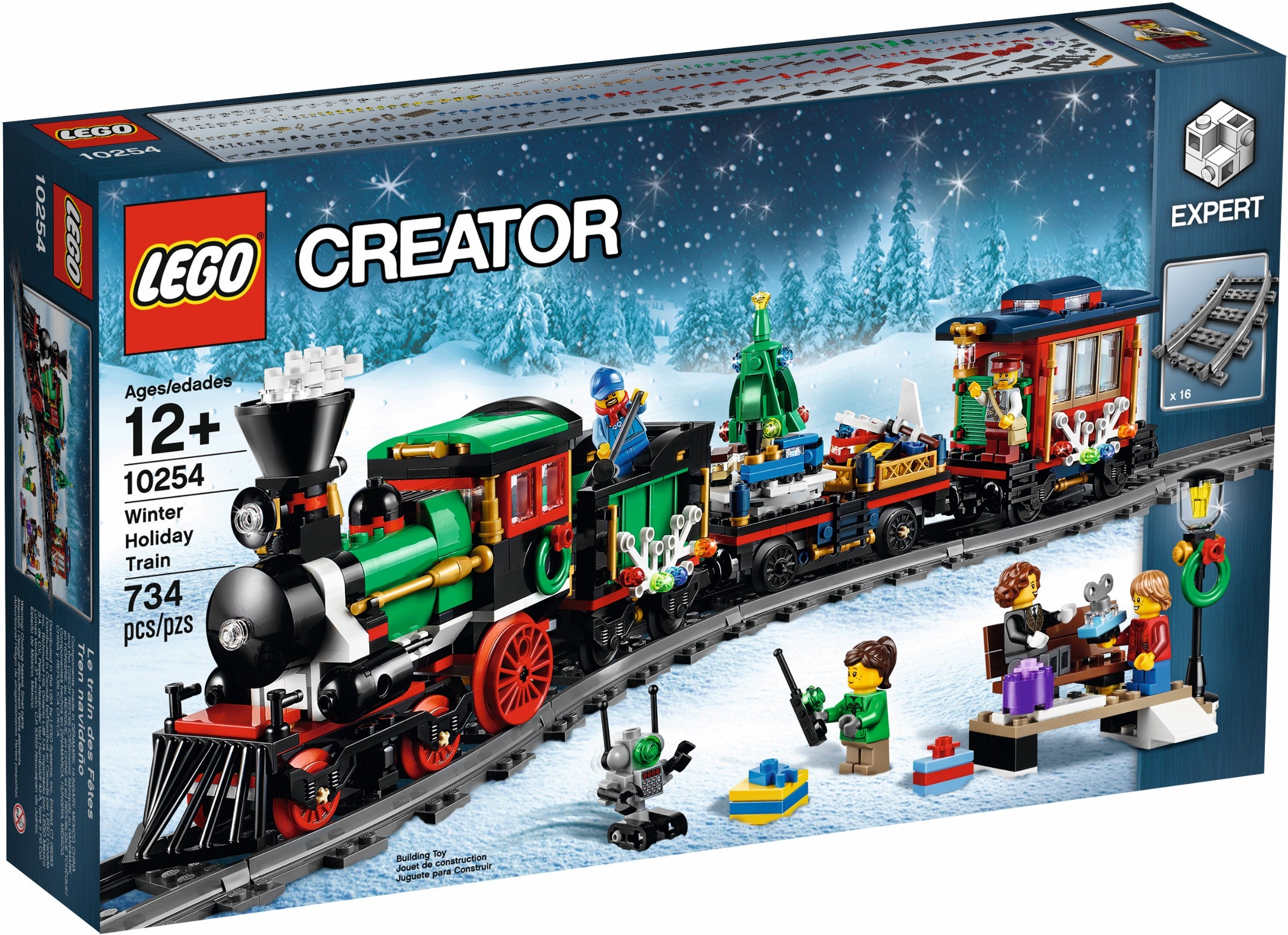 LEGO Creator Festlicher Weihnachtszug 10254