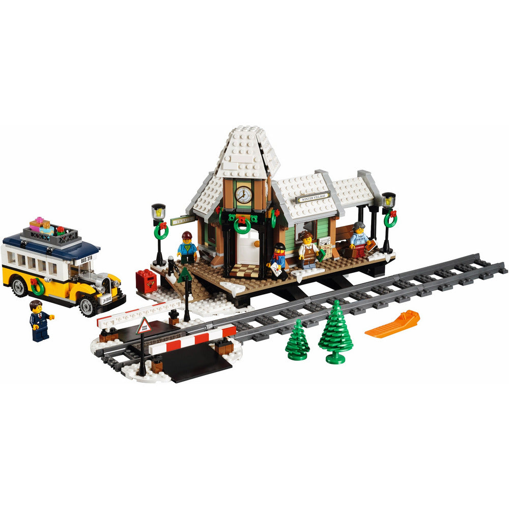 LEGO Creator Winterlicher Bahnhof 10259