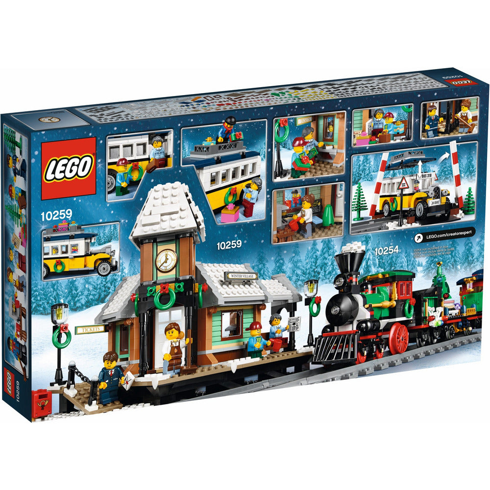 LEGO Creator Winterlicher Bahnhof 10259