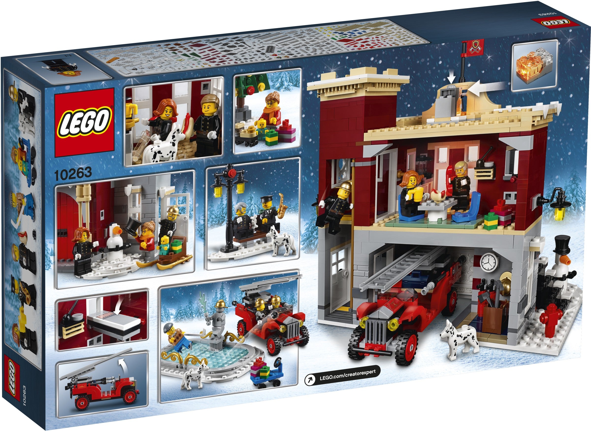 LEGO Creator Expert Winterliche Feuerwache 10263