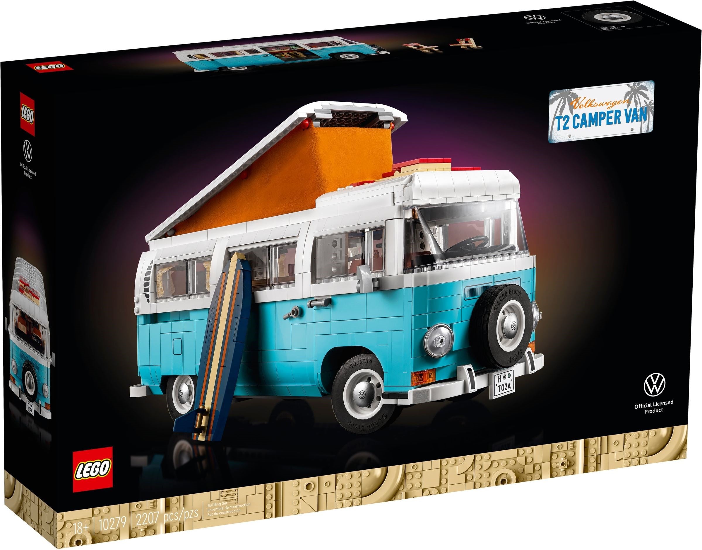 <transcy>LEGO Creator Volkswagen T2 Camping Bus 10279</transcy>