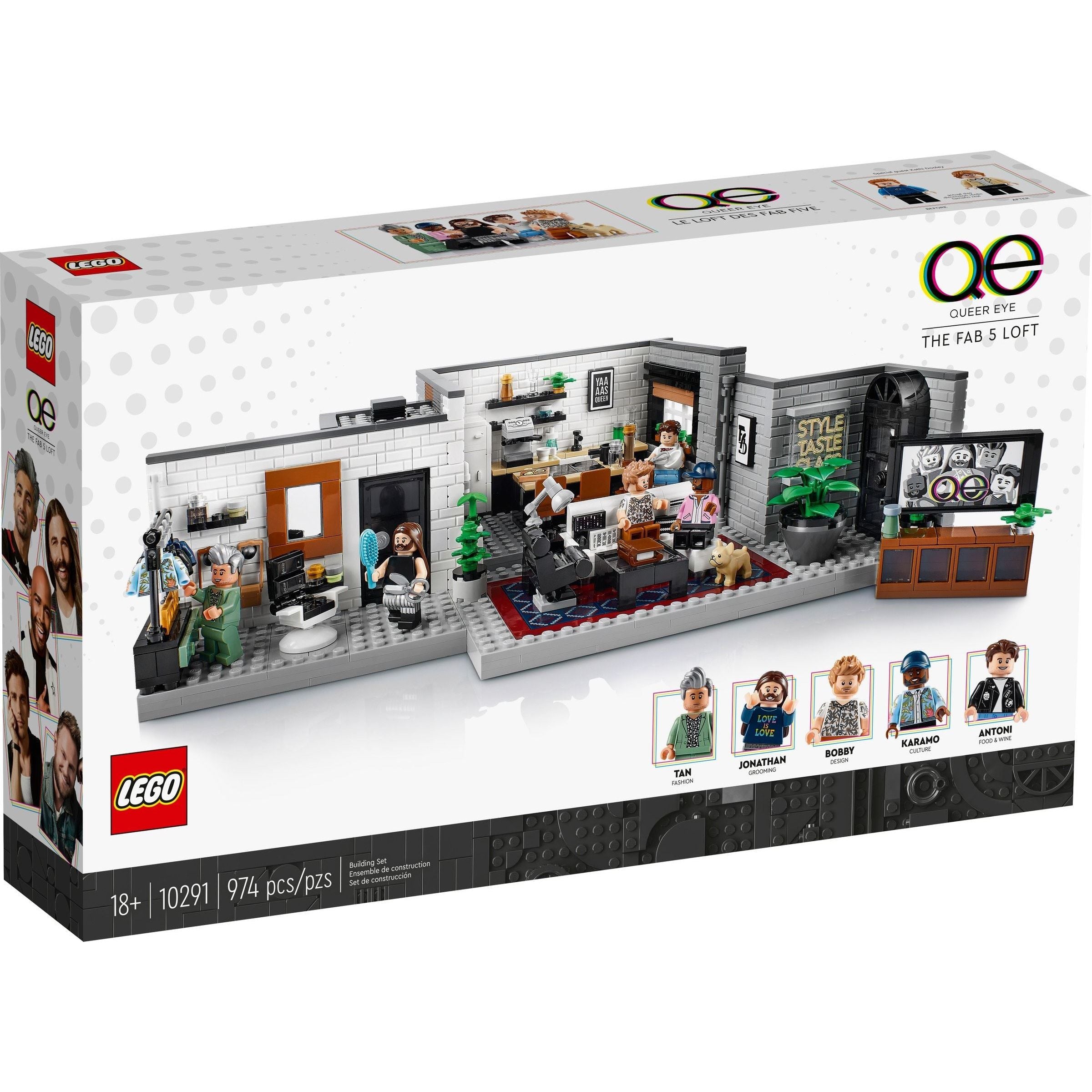 LEGO Icons Queer Eye Das Loft der Fab 5 10291