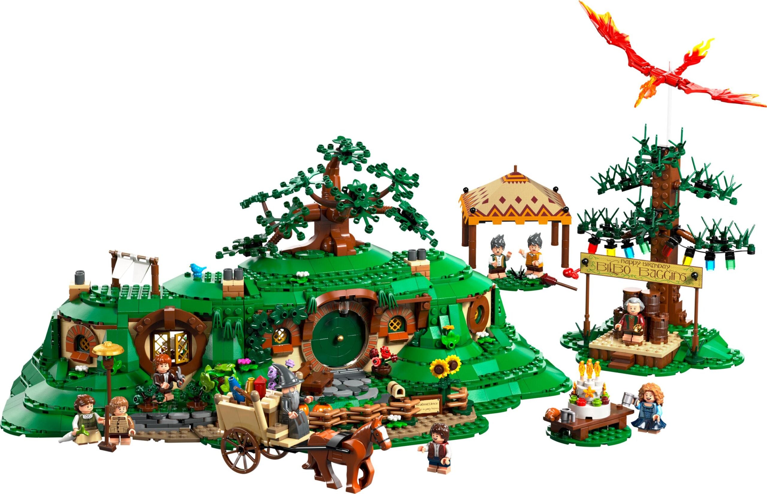 LEGO Icons Der Herr Der Ringe: Das Auenland 10354