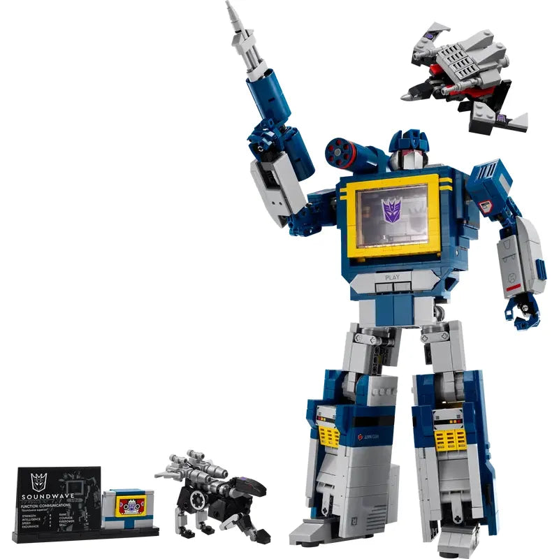 LEGO Icons Transformers: Soundwave V29 10358