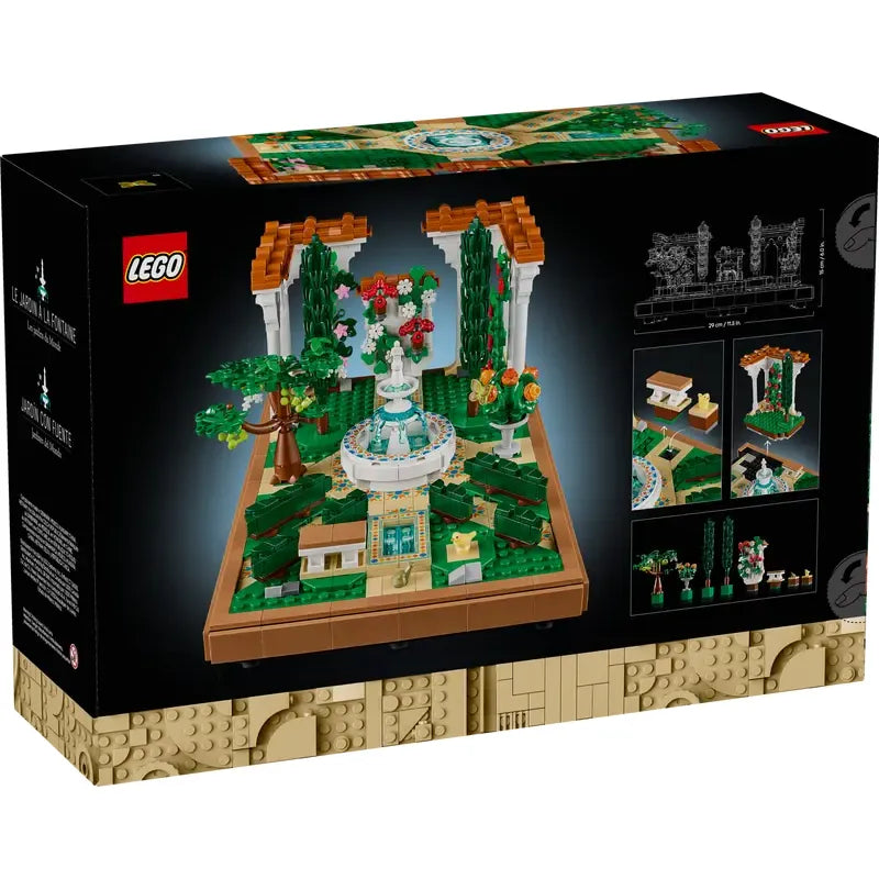 LEGO Icons Springbrunnengarten 10359