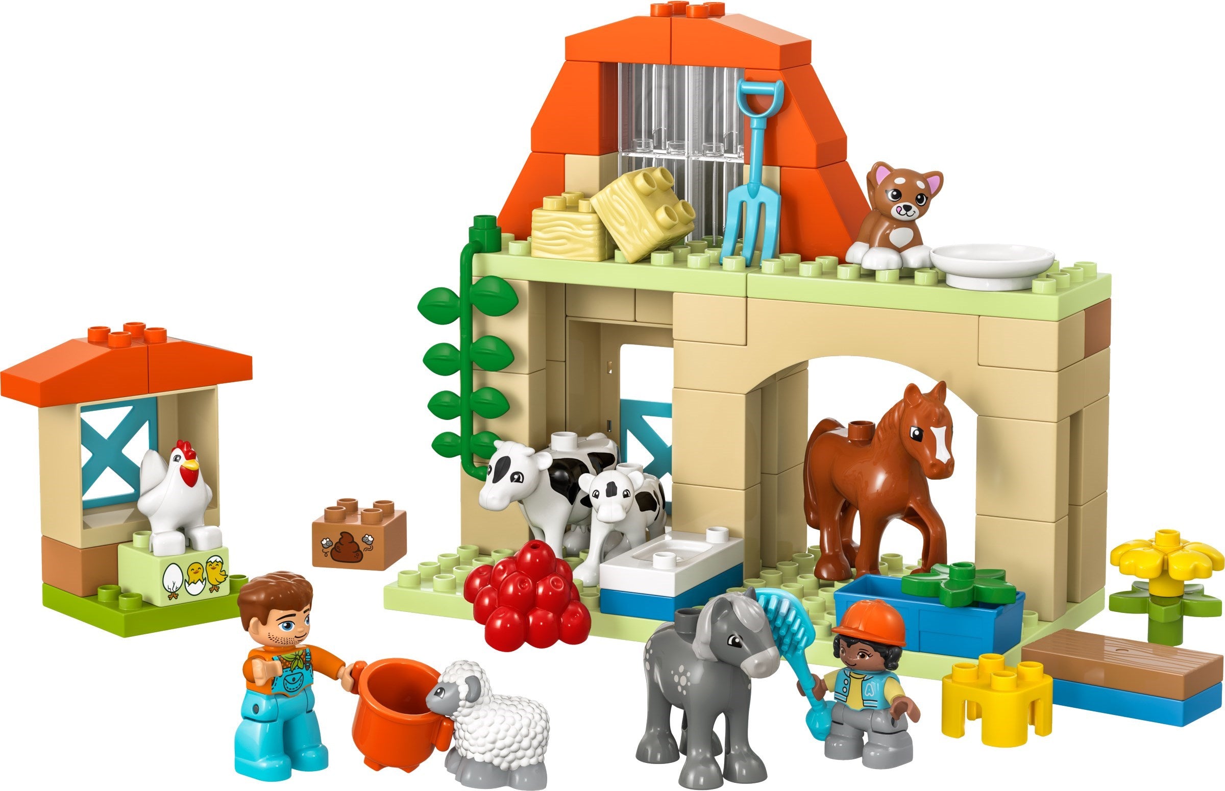 LEGO Duplo Tierpflege auf dem Bauernhof (74 Teile) 10416