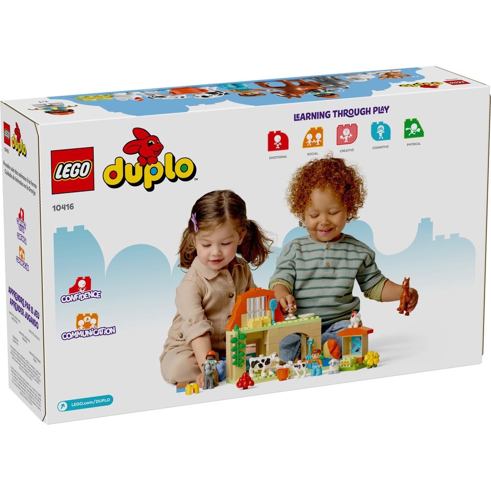 LEGO Duplo Tierpflege auf dem Bauernhof (74 Teile) 10416