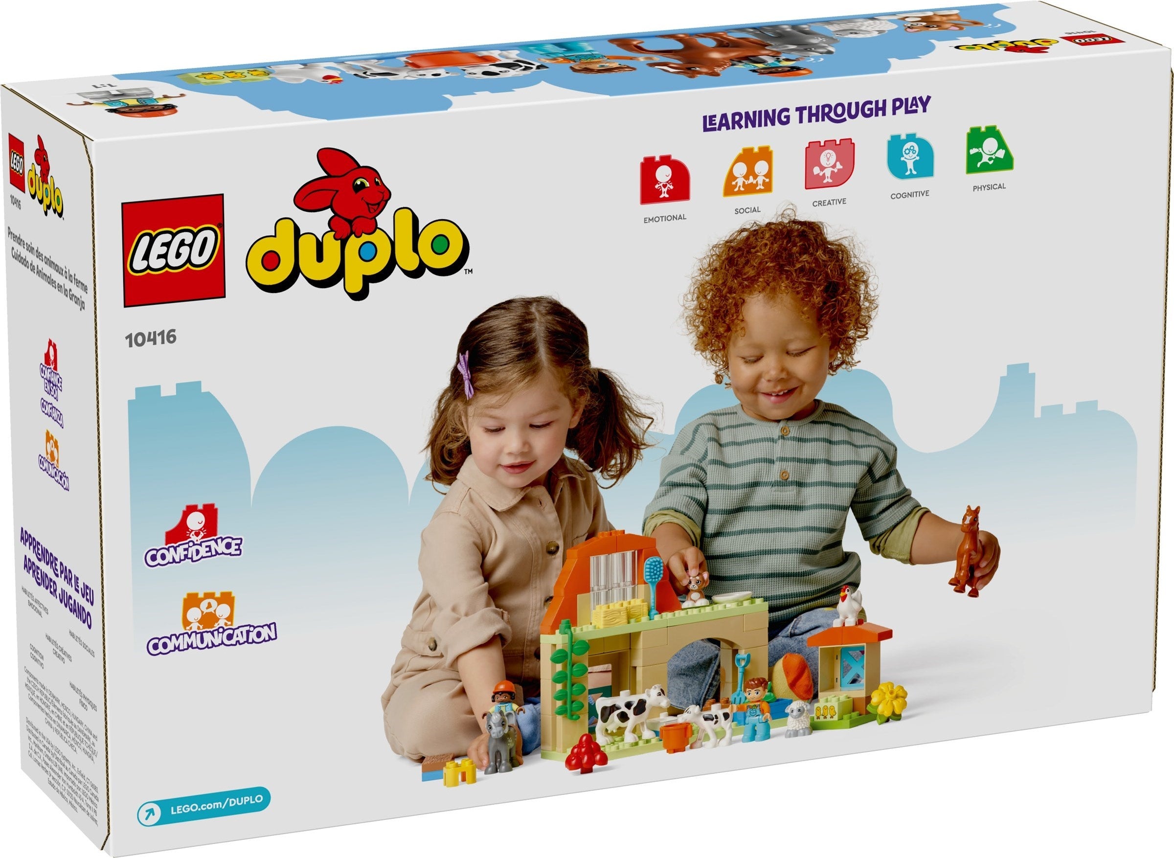 LEGO Duplo Tierpflege auf dem Bauernhof (74 Teile) 10416