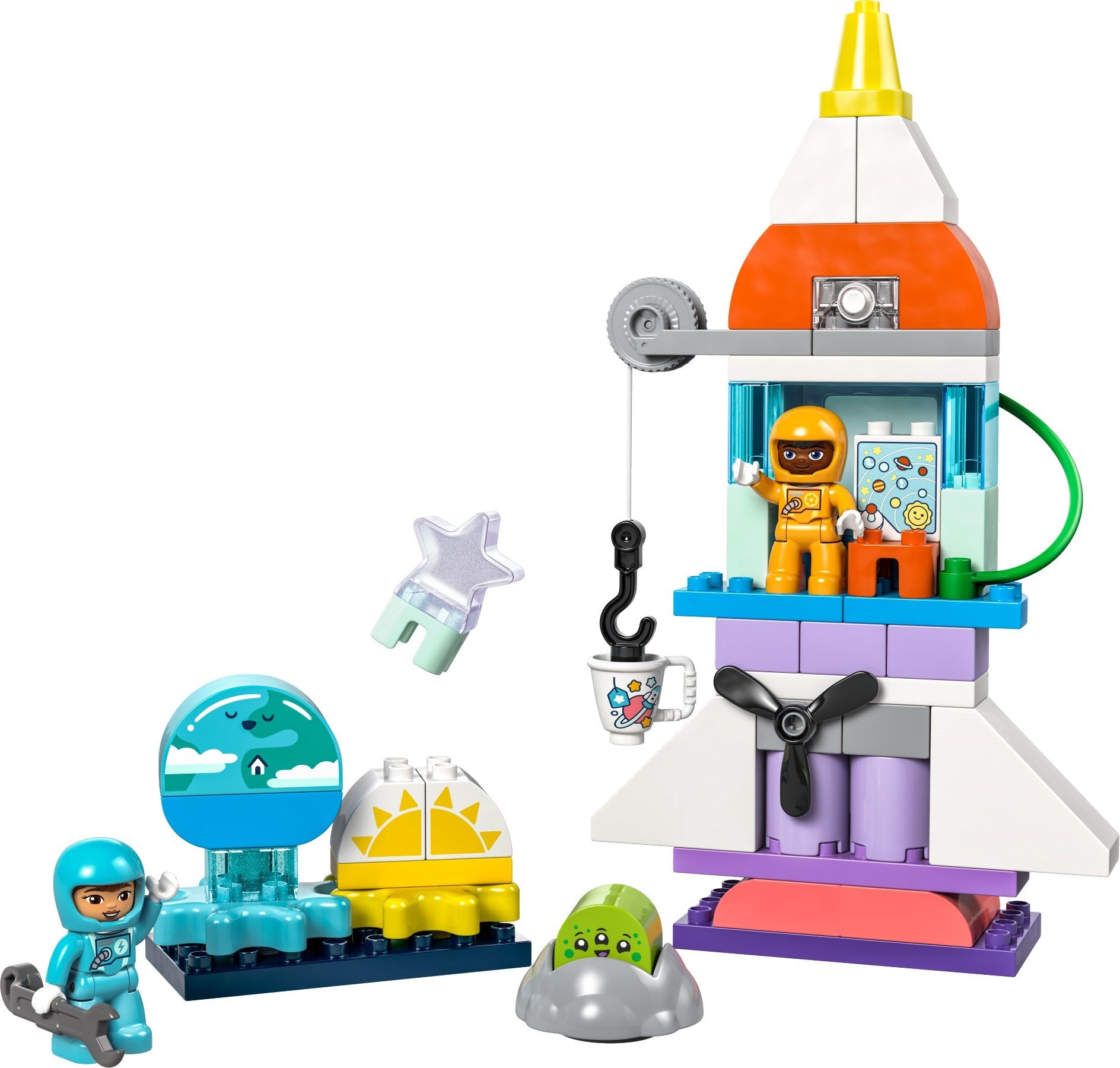 LEGO Duplo 3-in-1-Spaceshuttle für viele Abenteuer 10422