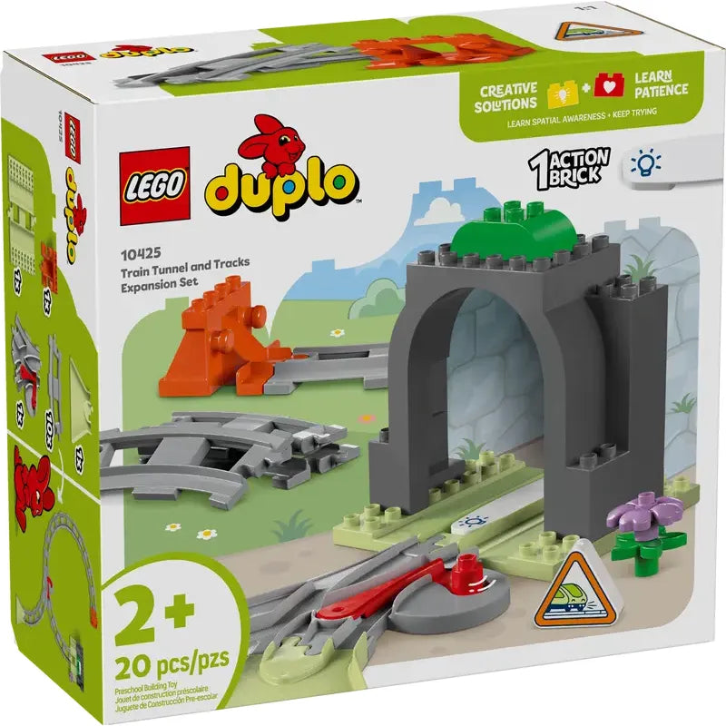 LEGO DUPLO Eisenbahntunnel und Schienen – Erweiterungsset 10425