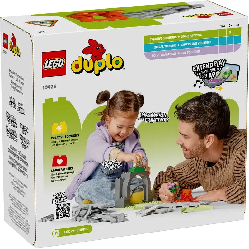 LEGO DUPLO Eisenbahntunnel und Schienen – Erweiterungsset 10425