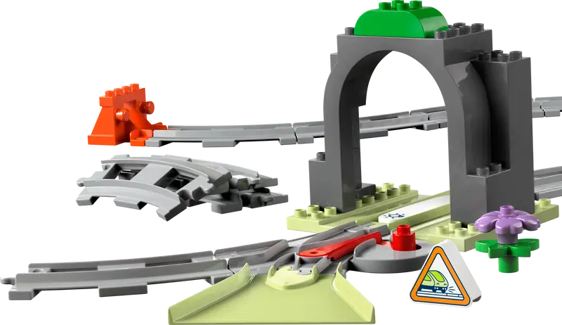 LEGO DUPLO Eisenbahntunnel und Schienen – Erweiterungsset 10425