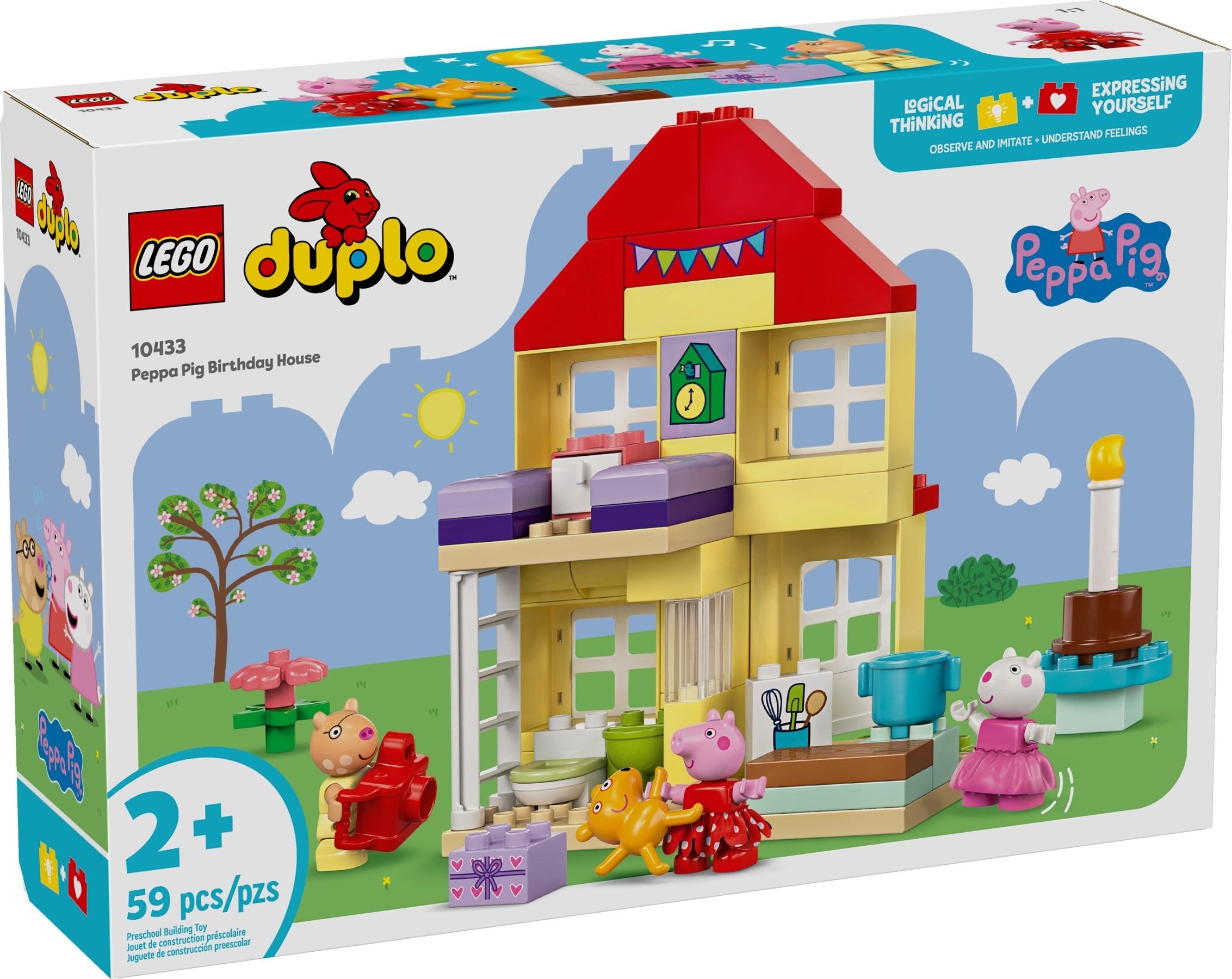 LEGO DUPLO Peppas Geburtstagshaus 10433