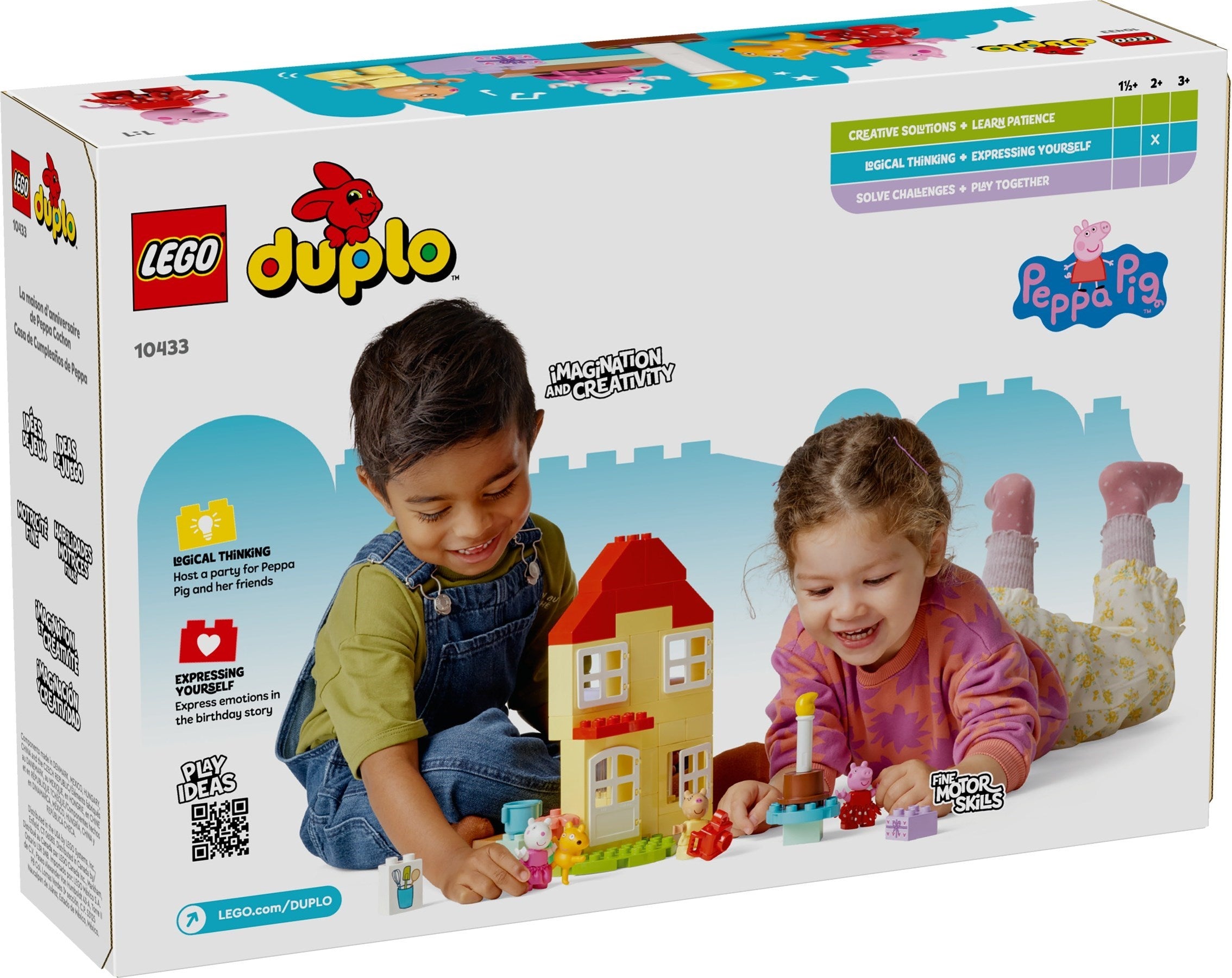 LEGO DUPLO Peppas Geburtstagshaus 10433