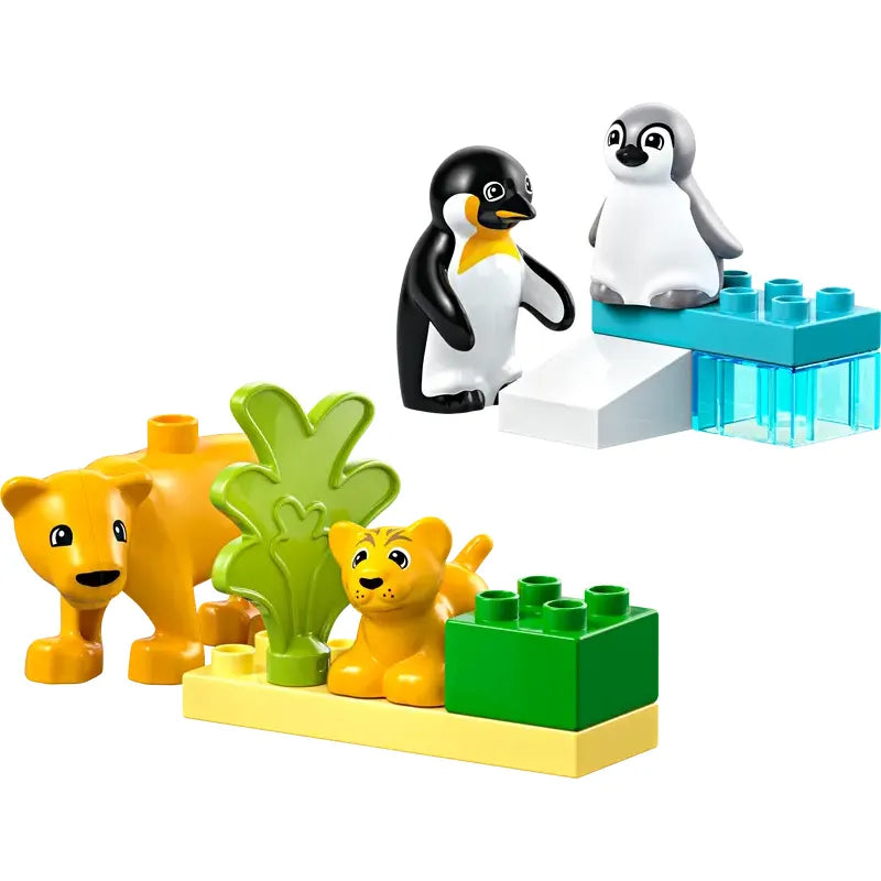 LEGO DUPLO Wildtier-Familien: Pinguine und Löwen 10442
