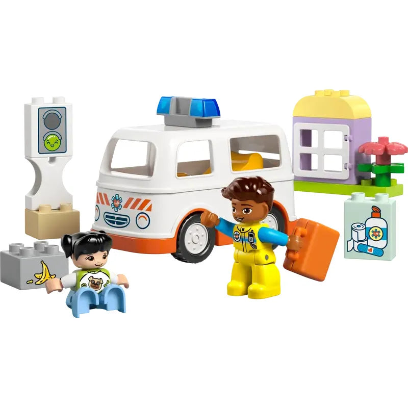LEGO DUPLO Rettungswagen mit Fahrer 10447