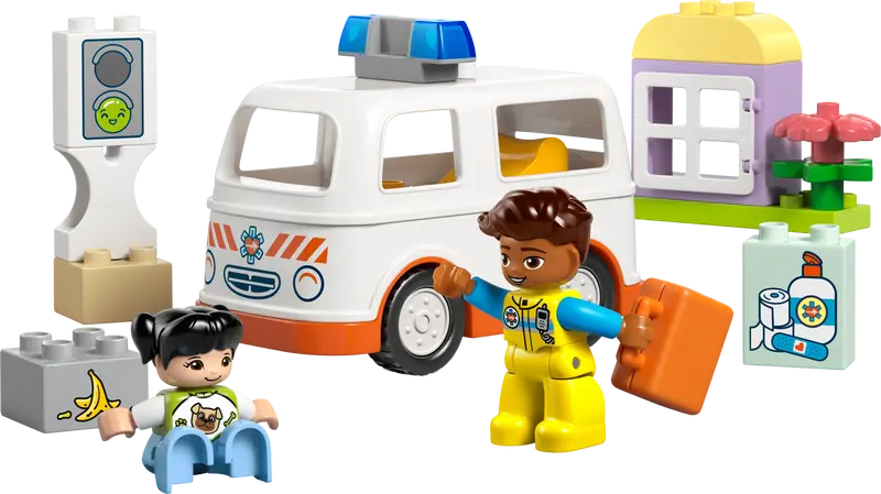 LEGO DUPLO Rettungswagen mit Fahrer 10447