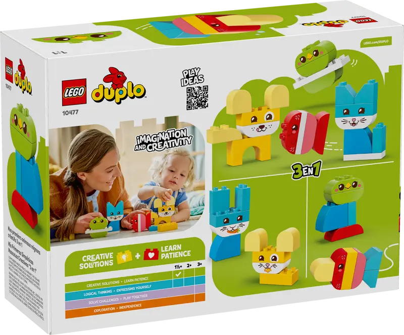 LEGO DUPLO My First 3-in-1 Kreative Tiere 10477