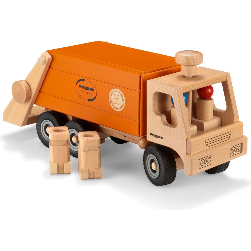 Müllkipper aus Holz – SONDEREDITION