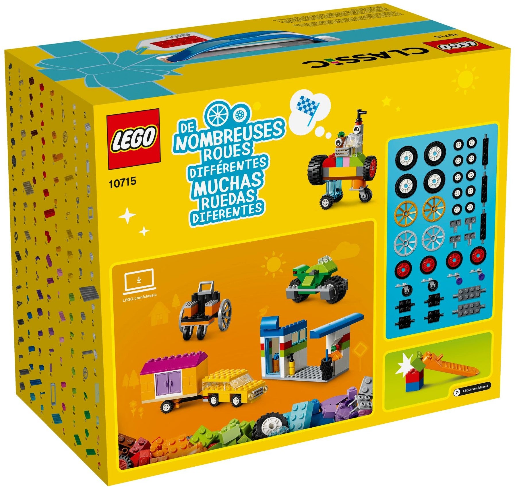 LEGO Classic Kreativ-Bauset Fahrzeuge 10715