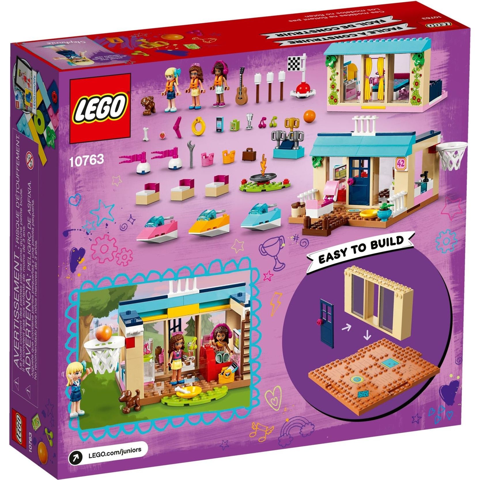 LEGO Juniors Stephanies Haus am See 10763