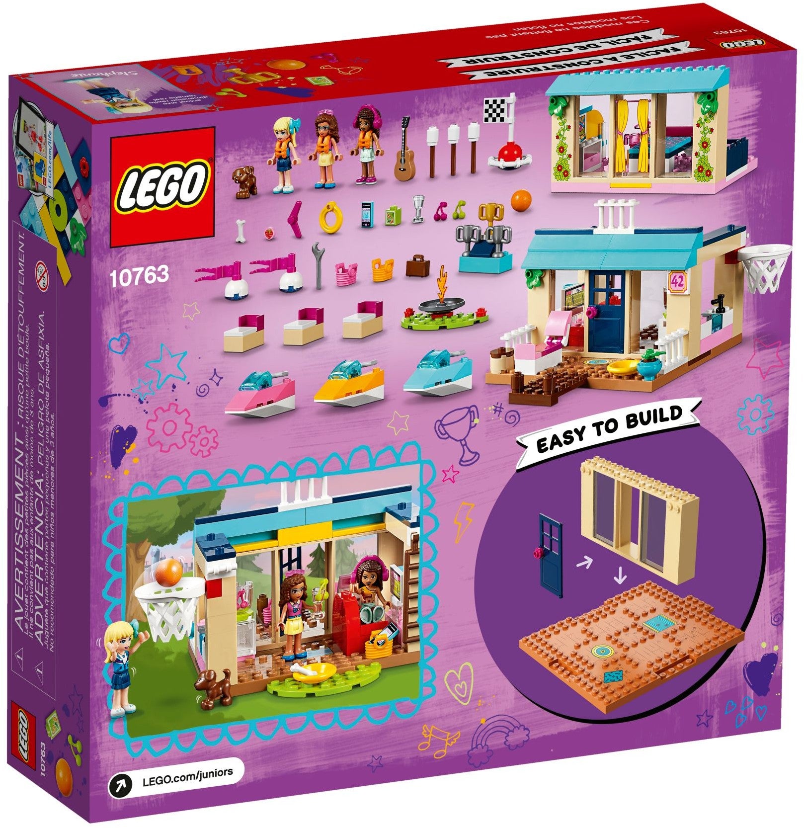 LEGO Juniors Stephanies Haus am See 10763